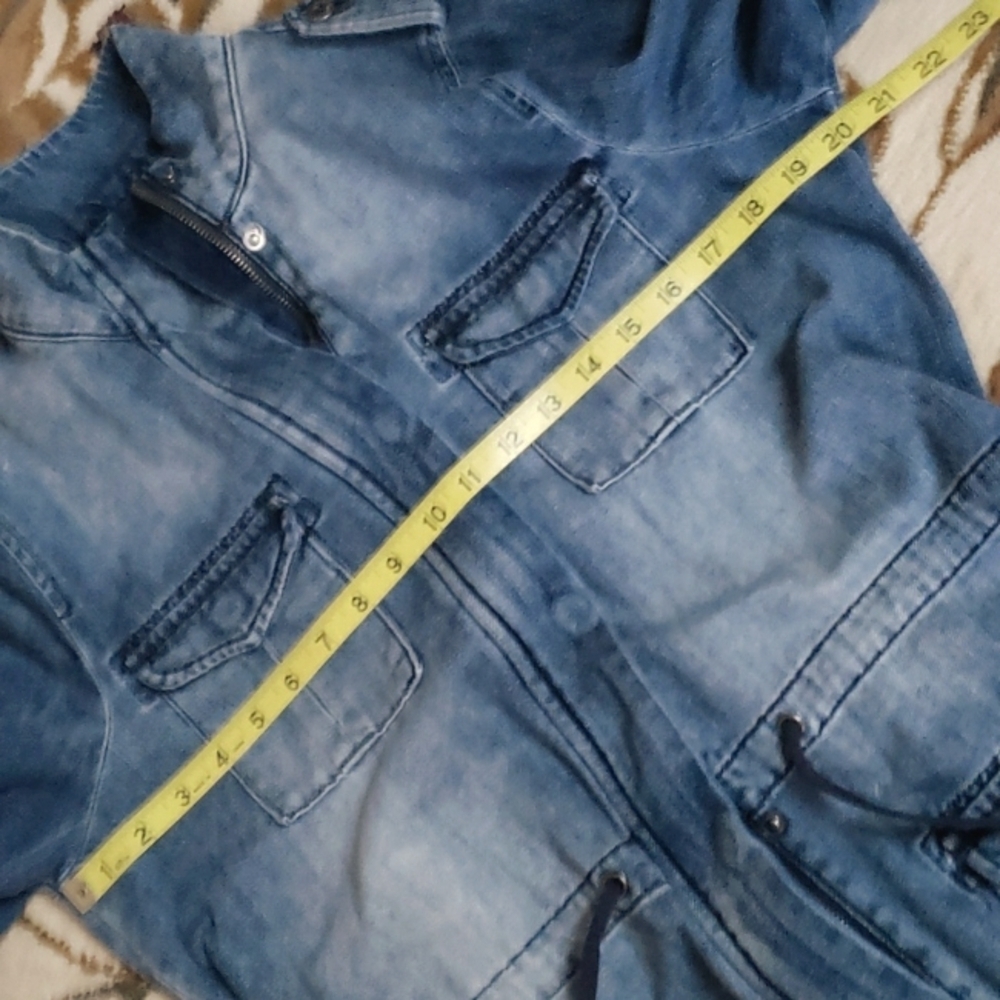 Liverpool Jeans Company Women's Denim Utility Jacket,  Size S - Picture 12 of 16